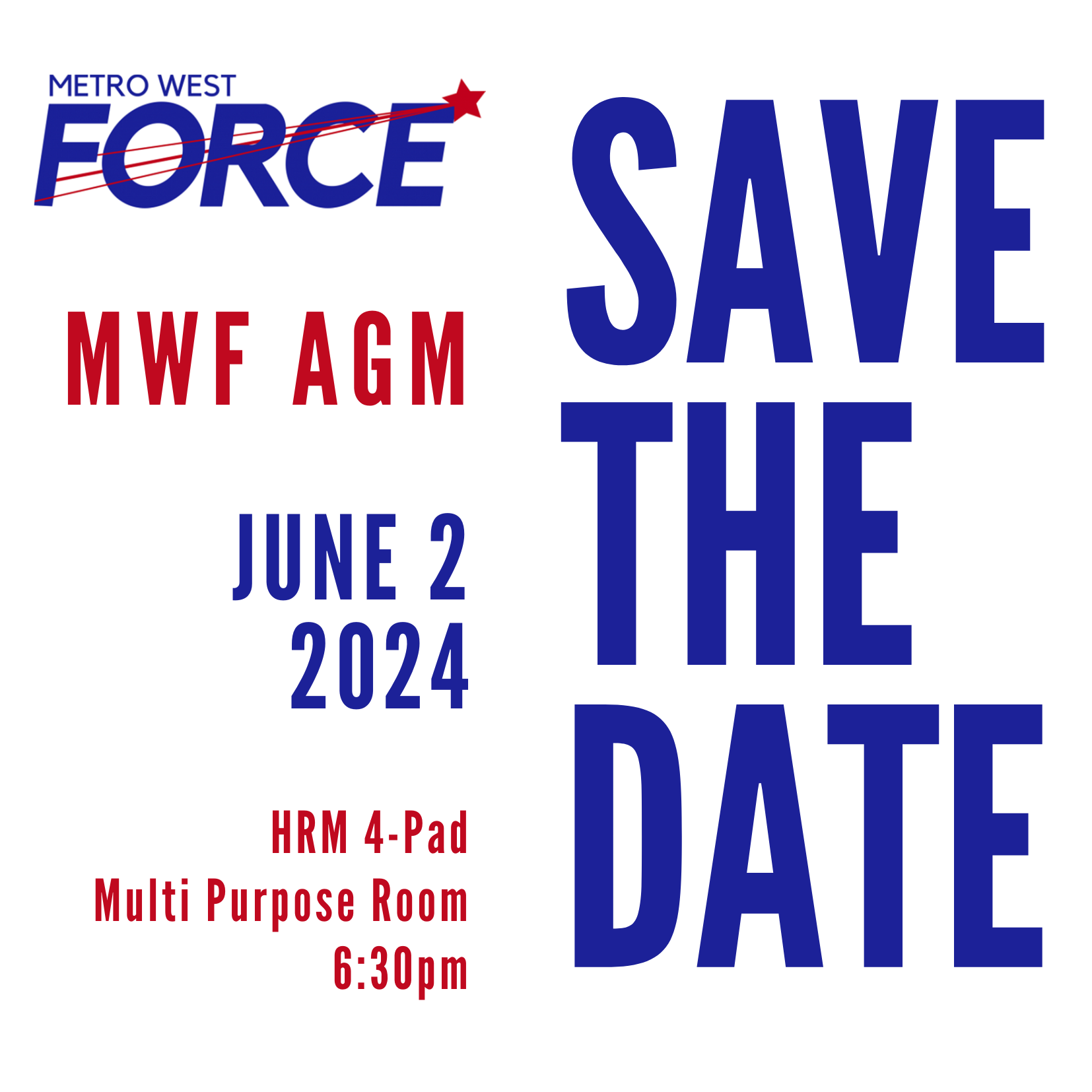 AGM 2024  Save the Date